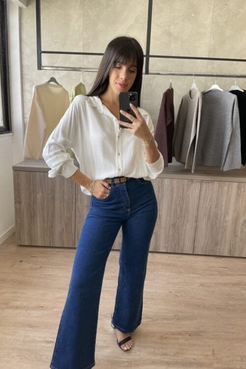 Alternative view of JEAN CULOTTE DENIM