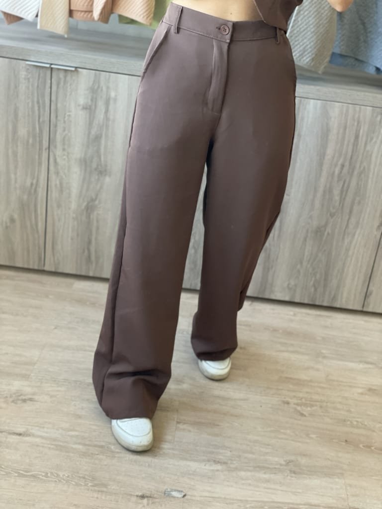 PANTALON SURI CHOCO
