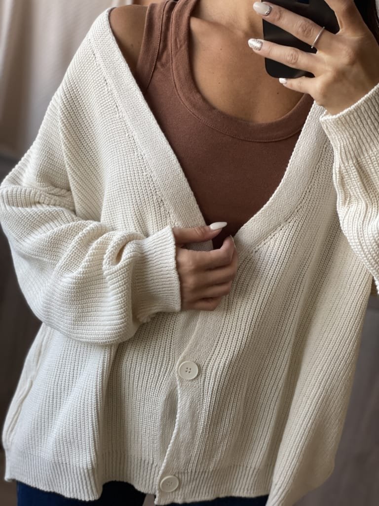 CARDIGAN LEPUS NATURAL - Image 3