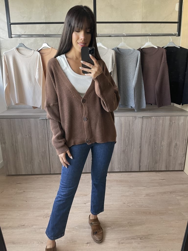 CARDIGAN LEPUS CHOCO - Image 2