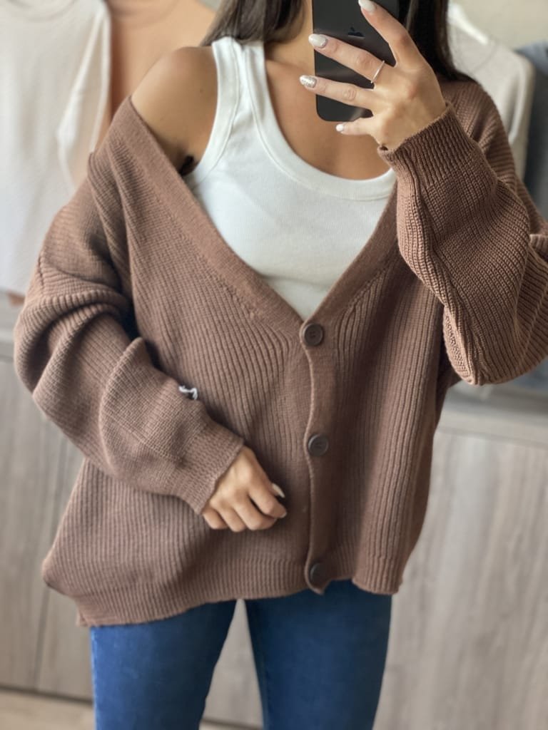 CARDIGAN LEPUS CHOCO - Image 3