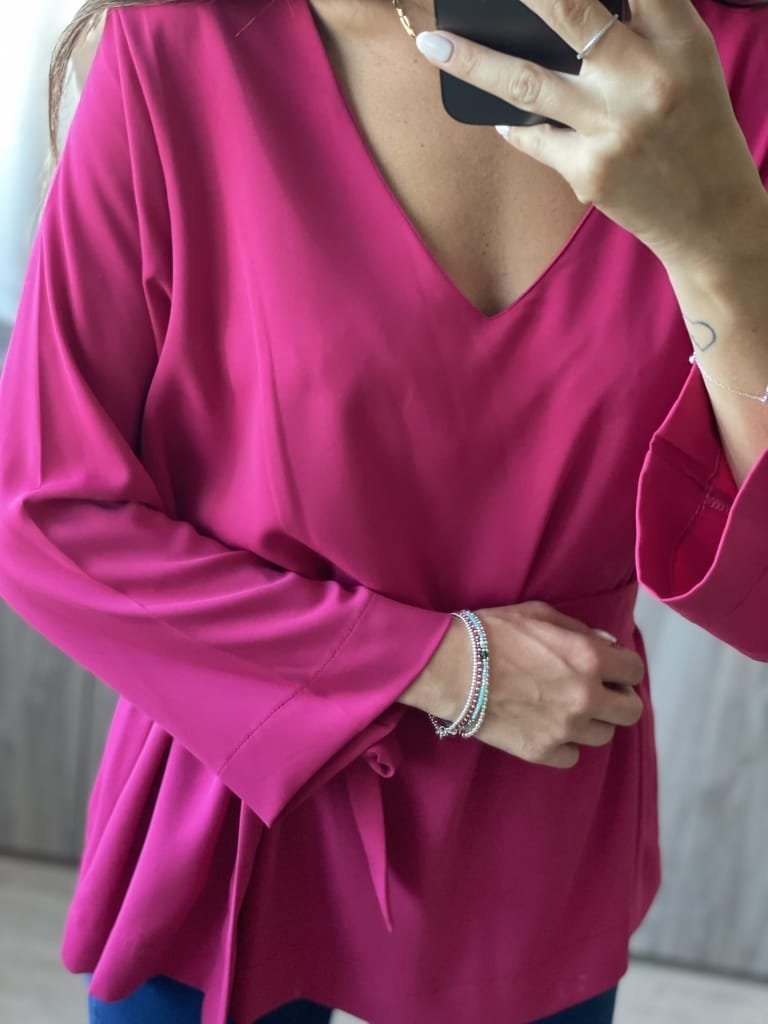 BLUSA FLORIS MAGENTA - Image 3