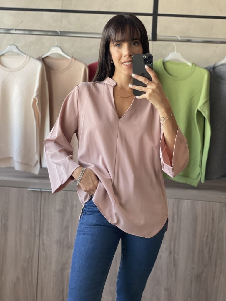 BLUSA CLEO ROSA
