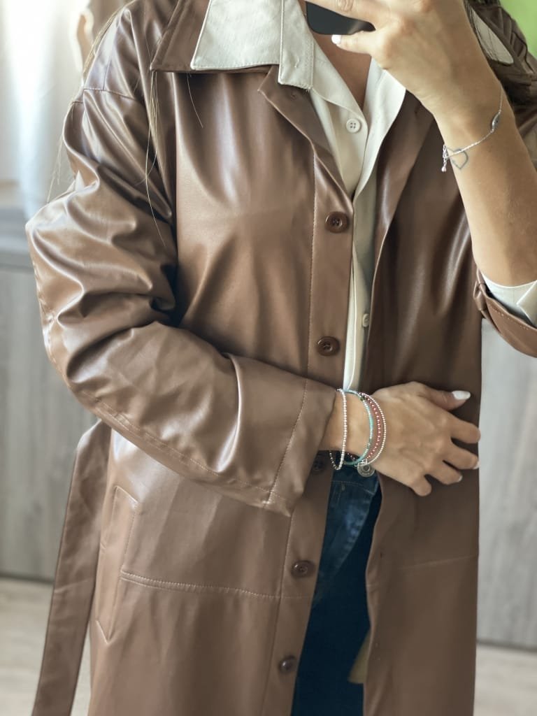 TRENCH YOLA MARRON - Image 6