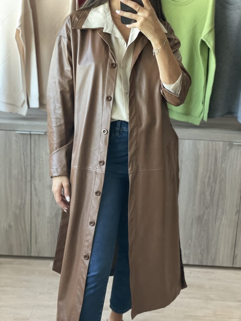 TRENCH YOLA MARRON - Image 2