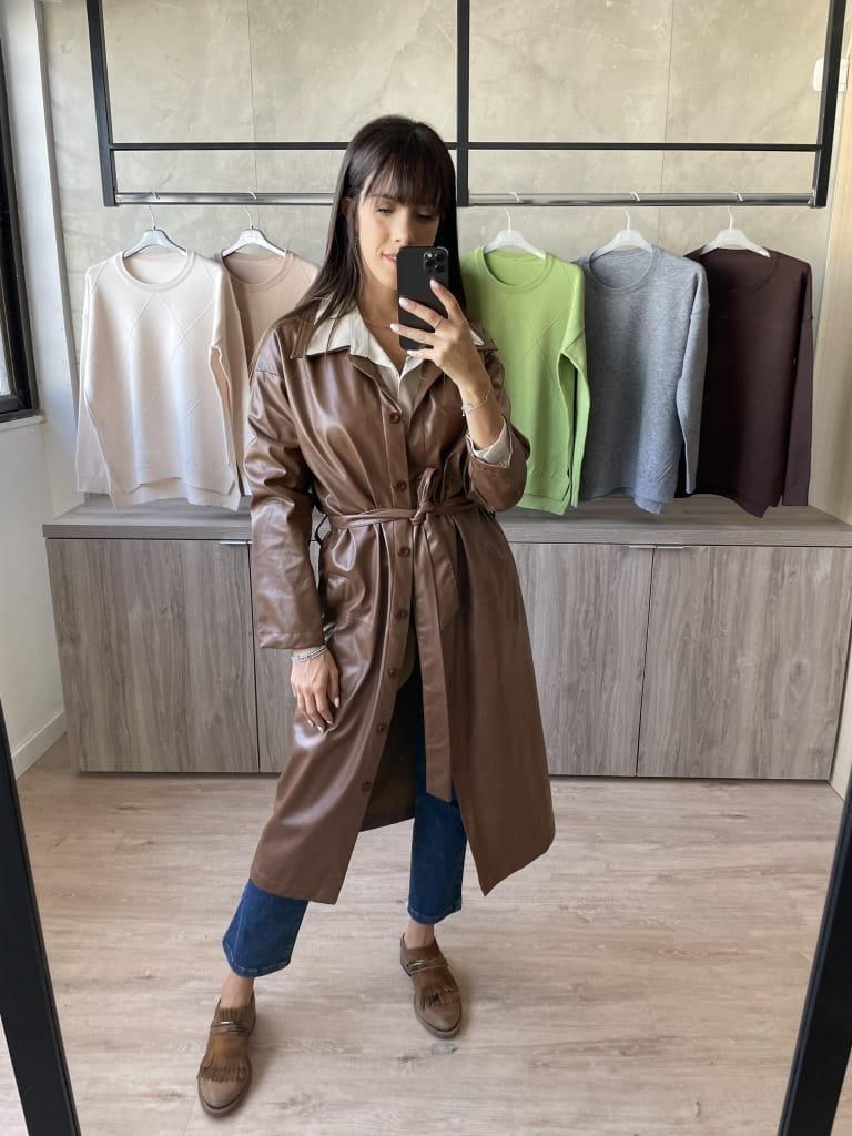 TRENCH YOLA MARRON - Image 5