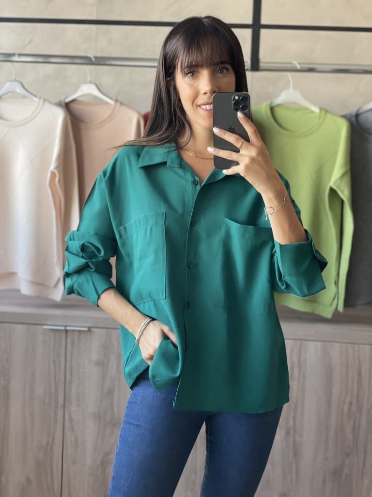 CAMISA POLA VERDE
