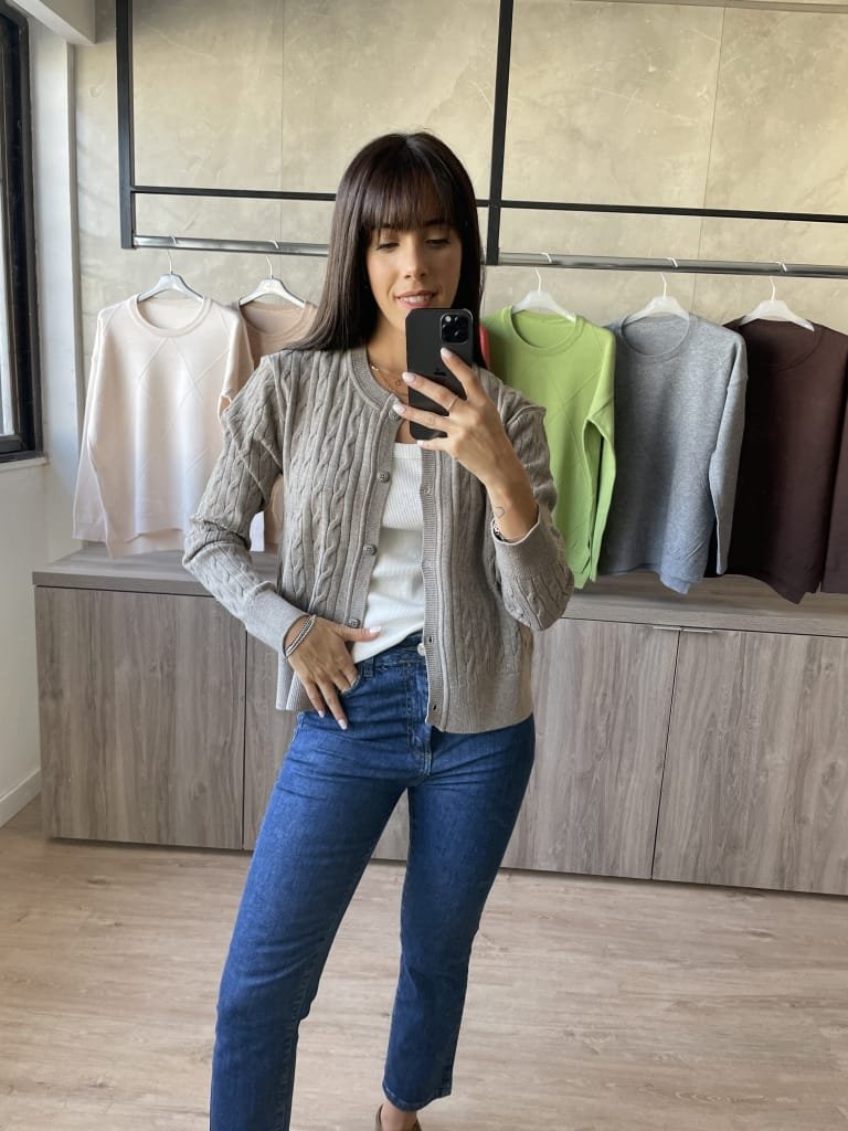 CARDIGAN CAPRIA VISON - Image 2