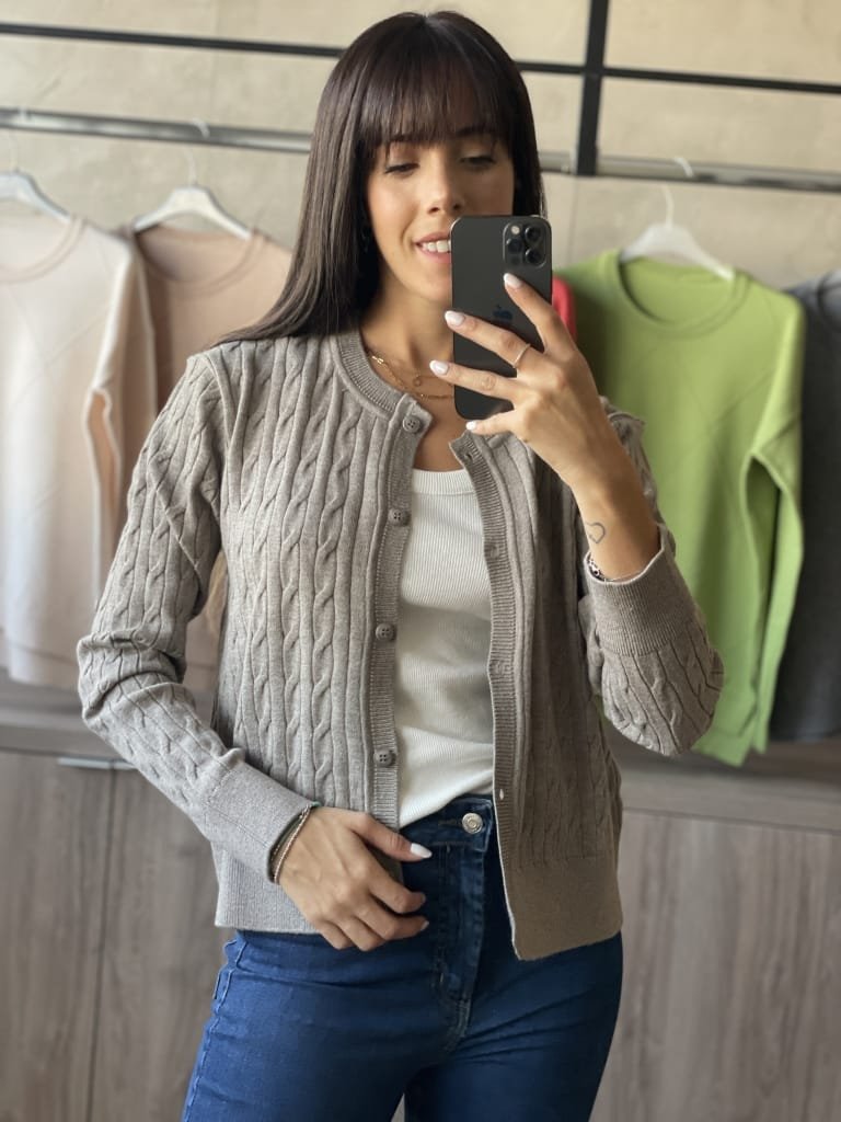 CARDIGAN CAPRIA VISON