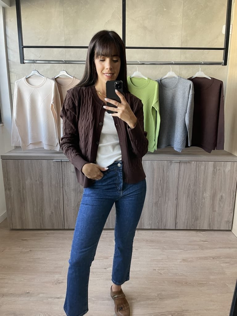 CARDIGAN CAPRIA CHOCO - Image 2