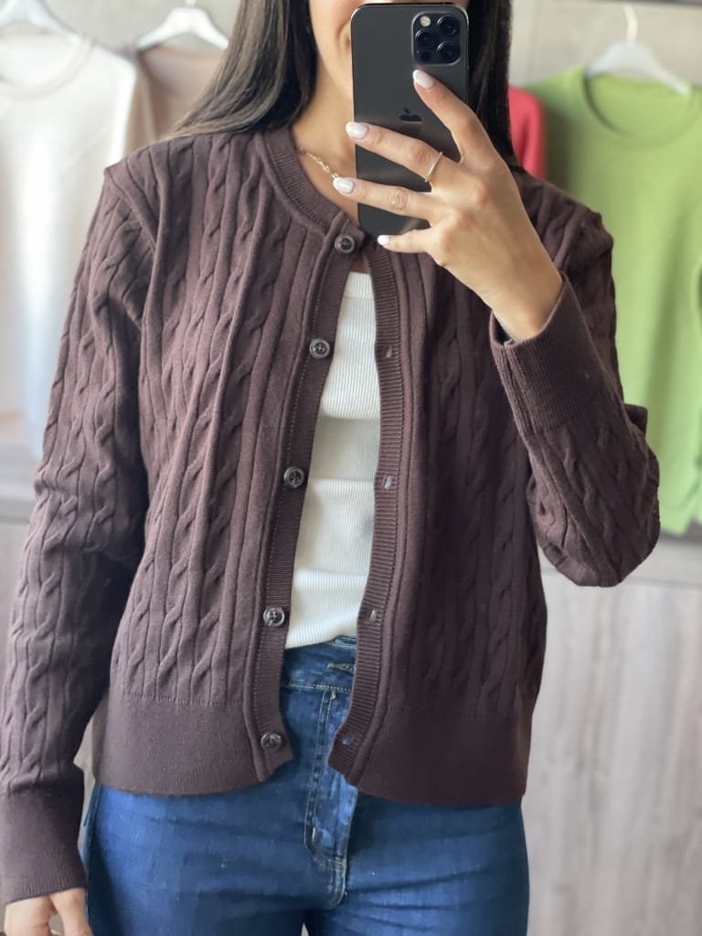 CARDIGAN CAPRIA CHOCO - Image 3
