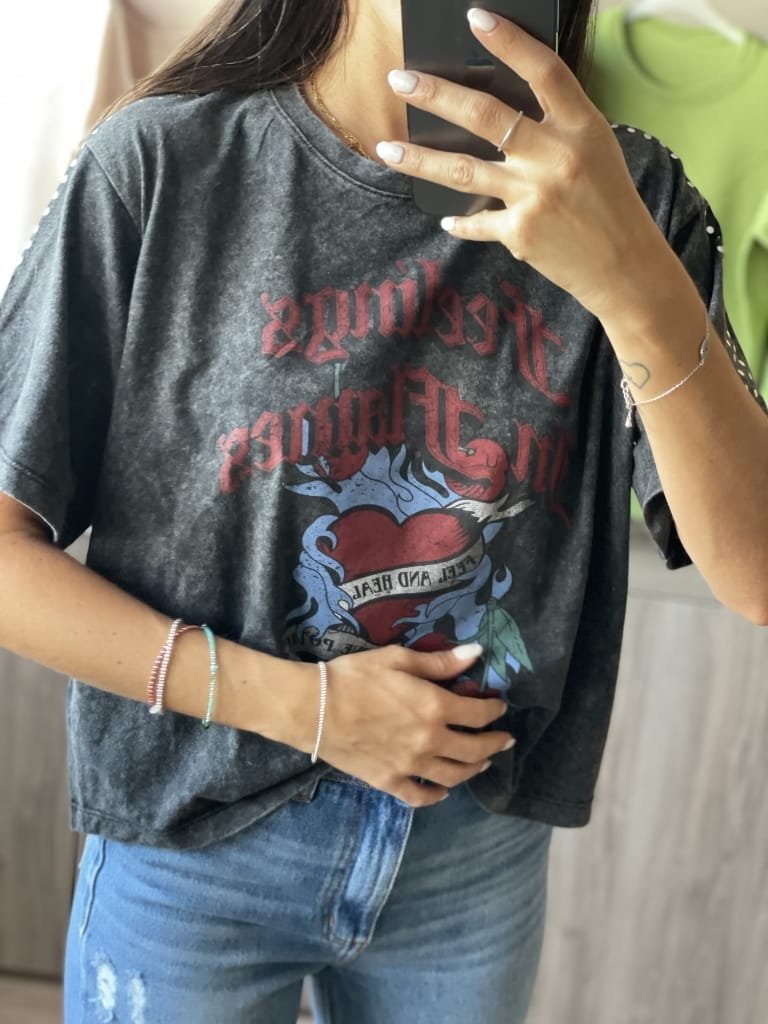 REMERA FRAME GRIS - Image 3