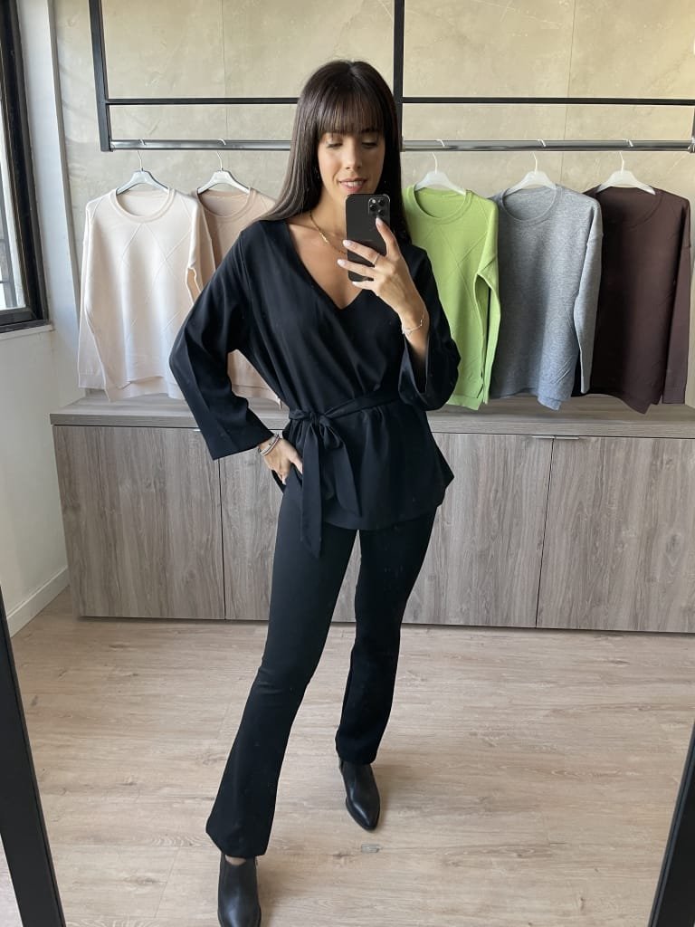 BLUSA FLORIS NEGRO - Image 2