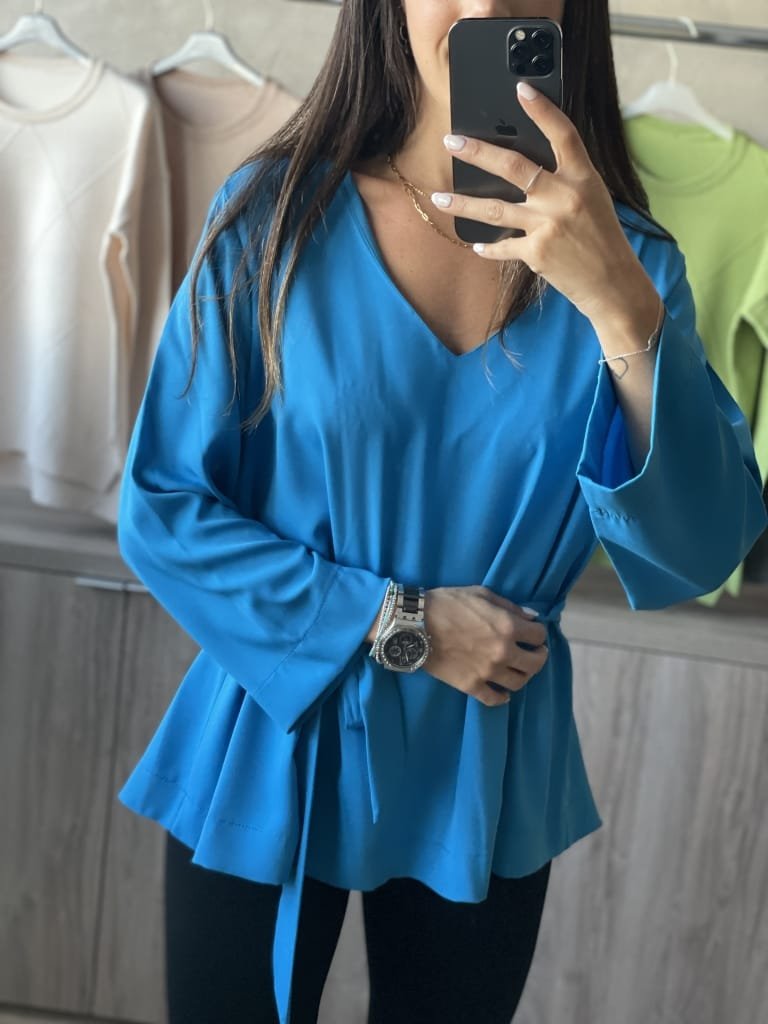 BLUSA FLORIS TURQUESA - Image 3