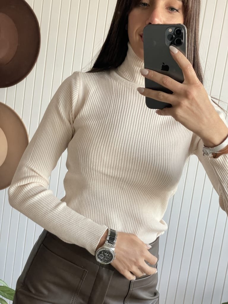 POLERA KYRA NATURAL - Image 3