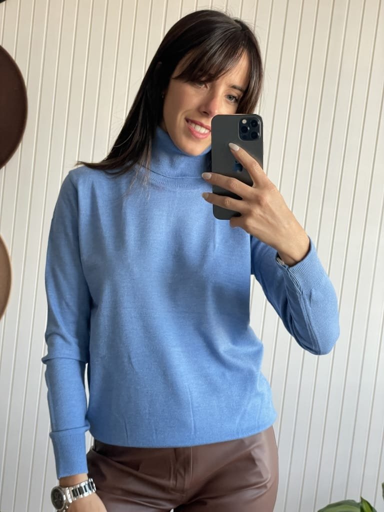 POLERA CABEN CELESTE - Image 3