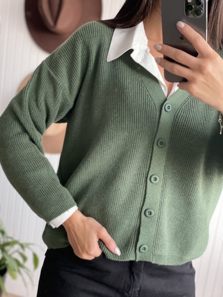 CARDIGAN SICILIA VERDE - Image 3
