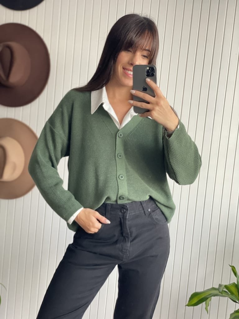 CARDIGAN SICILIA VERDE - Image 4