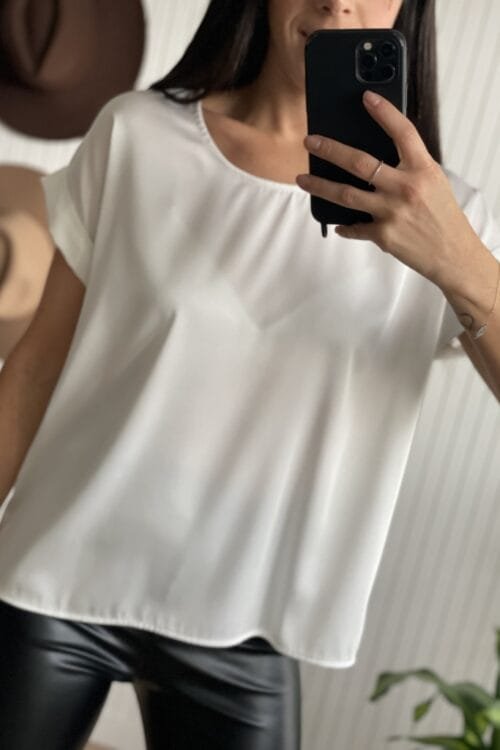Alternative view of BLUSA MEGAN BLANCA