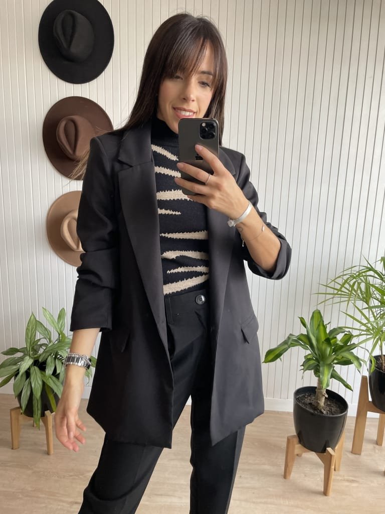 BLAZER BASICO NEGRO - Image 2