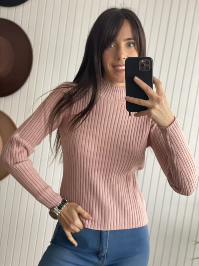 SEMI POLERA OLE ROSA