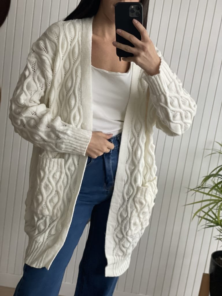 SACON TEJIDO BLANCO - Image 3