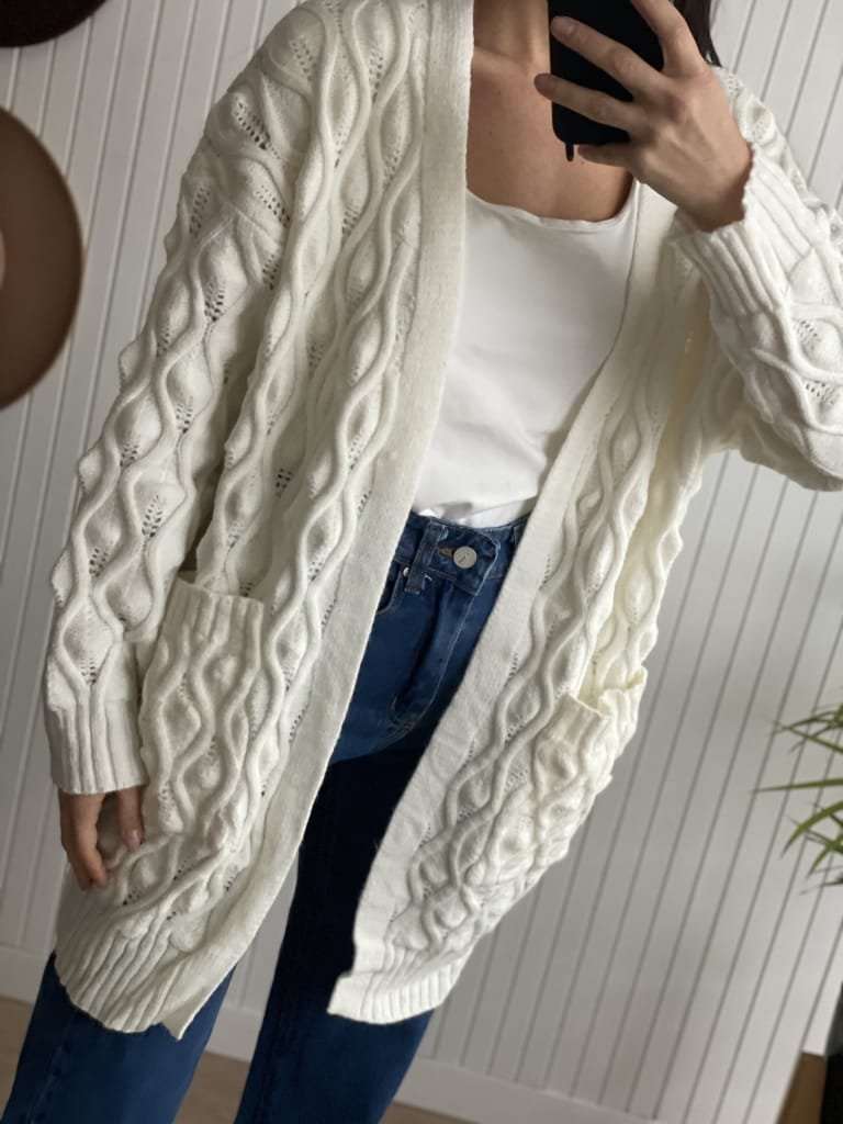 SACON TEJIDO BLANCO - Image 4