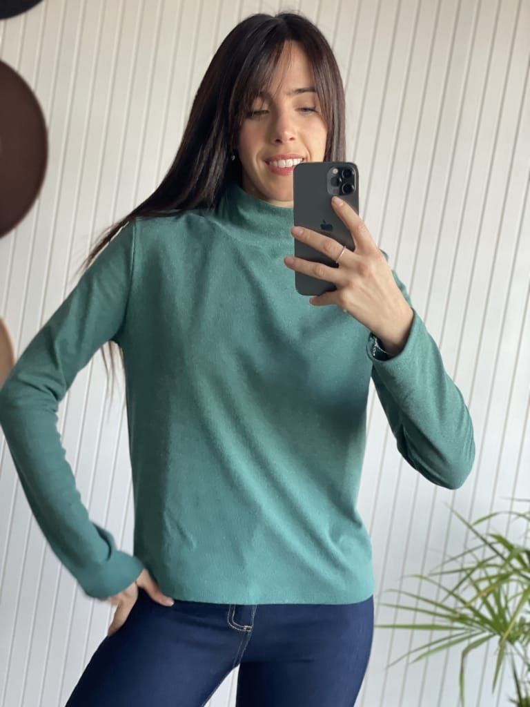 POLERA POLAR VERDE