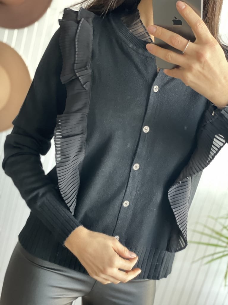 CARDIGAN PELPA NEGRO - Image 3