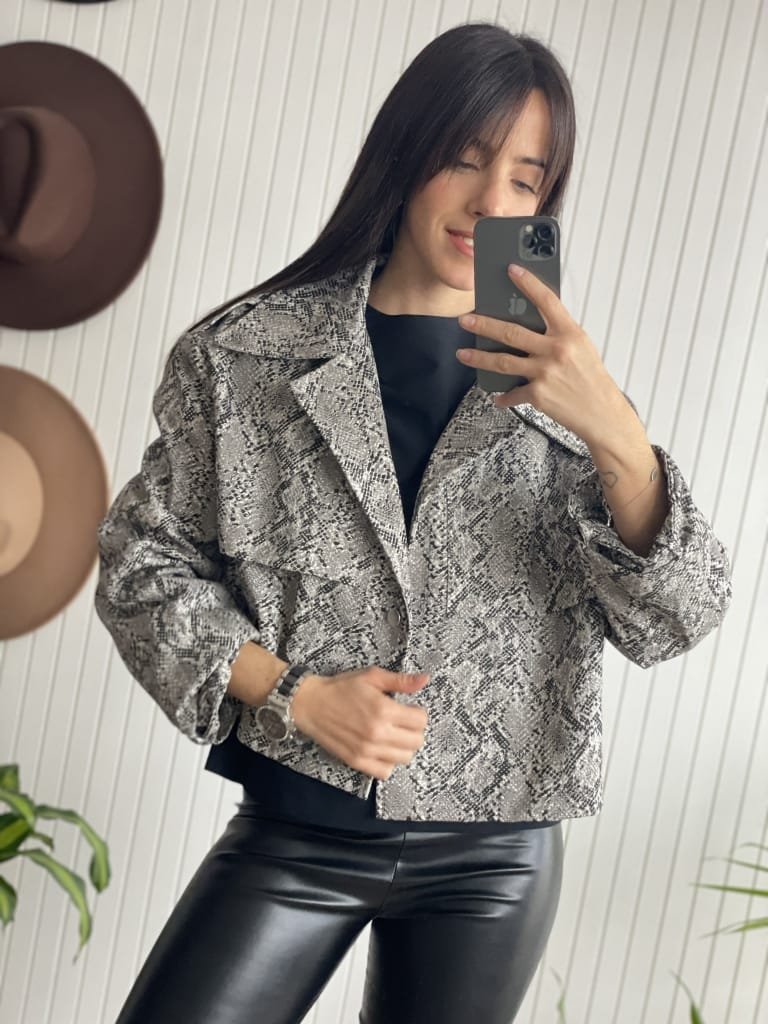 CAMPERA OBIDOS GRIS - Image 2