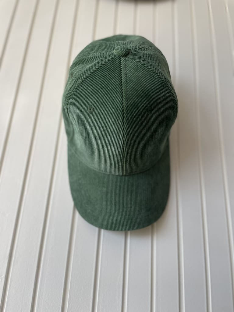 GORRA VERDE CORDEROY - Image 3