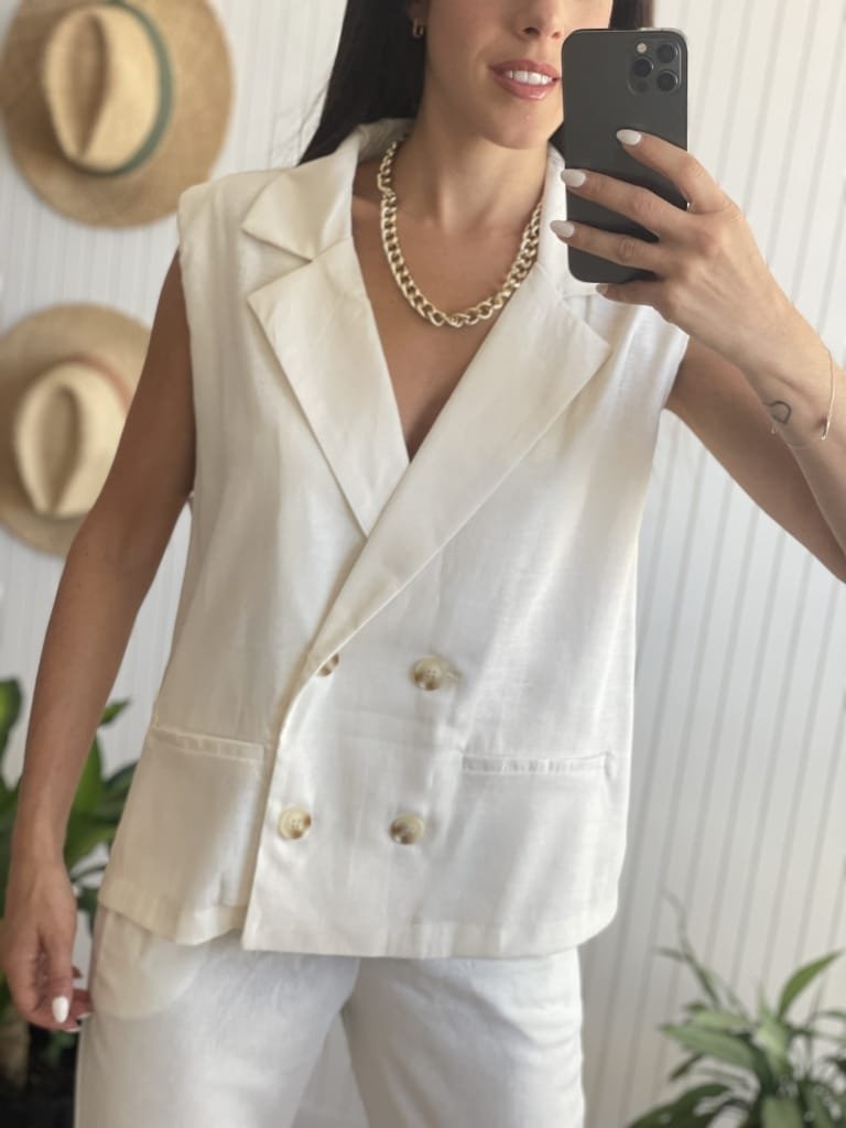 CHALECO TOSU NATURAL - Image 3