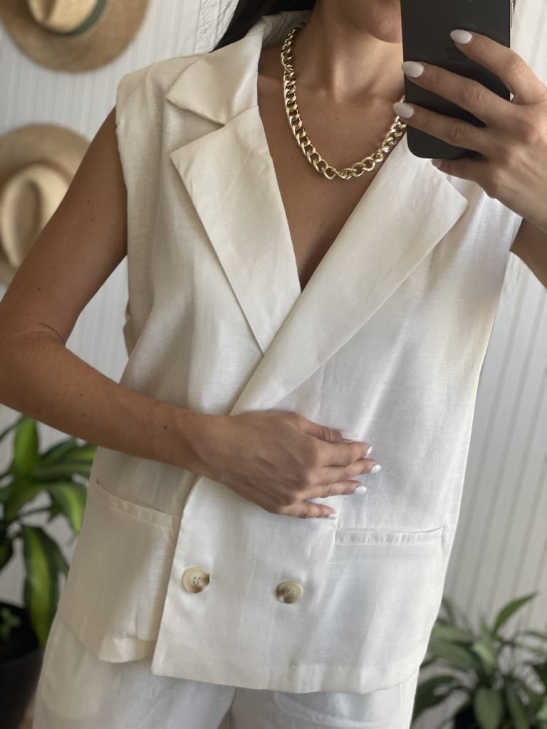 CHALECO TOSU NATURAL - Image 4