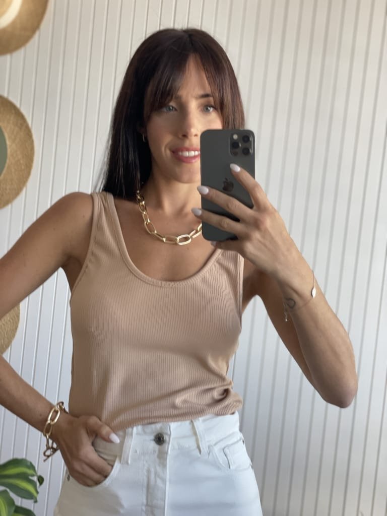 MUSCULOSA FRANI BEIGE - Image 5