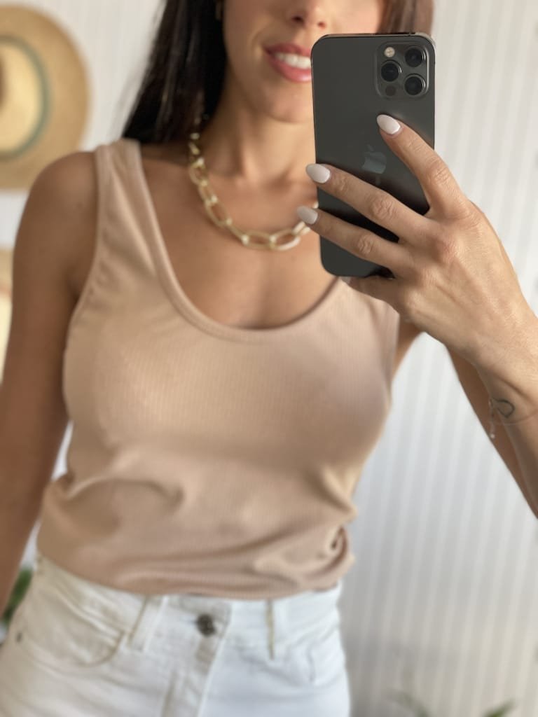 MUSCULOSA FRANI BEIGE - Image 3