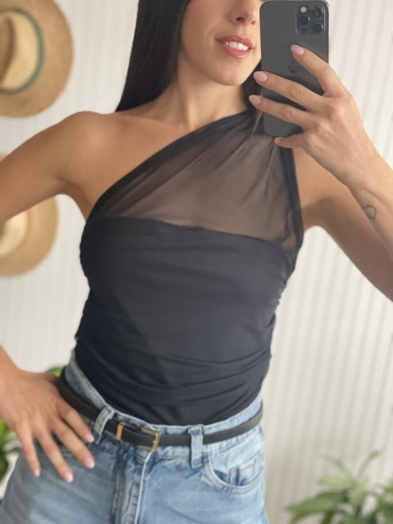 TOP CLARO NEGRO - Image 3