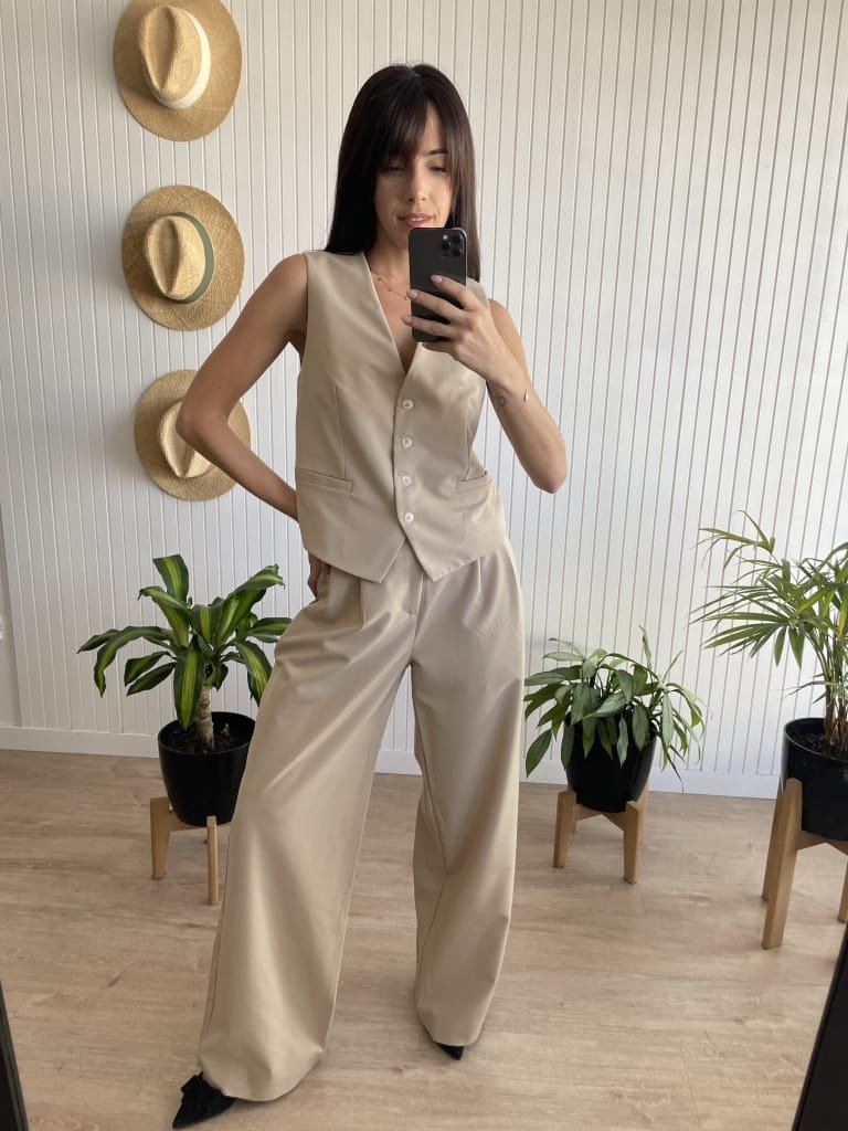 PANTALON ODIN BEIGE - Image 3