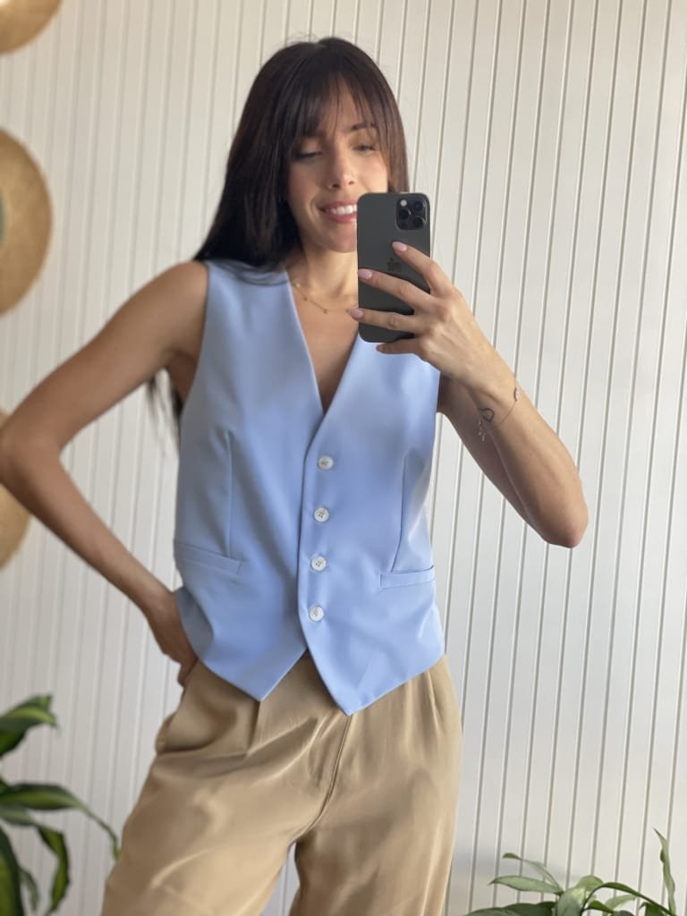 CHALECO ODI CELESTE - Image 2