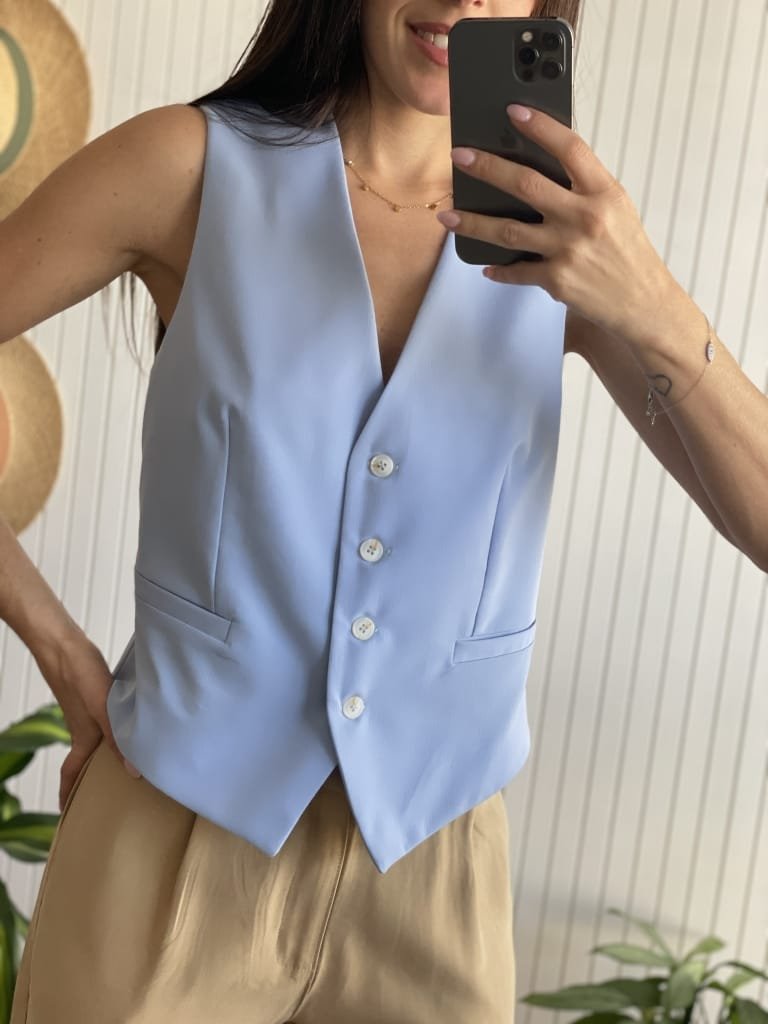 CHALECO ODI CELESTE - Image 3