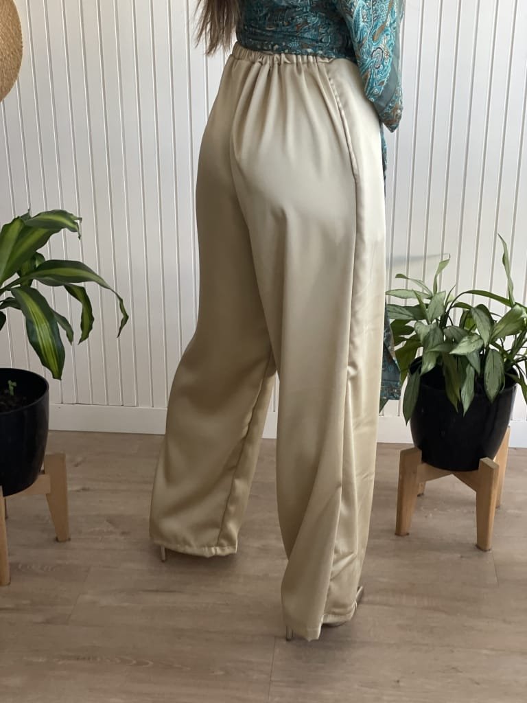 PANTALON BIGOT BEIGE - Image 3