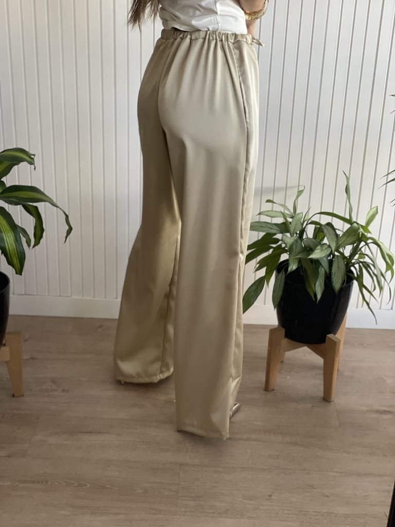 PANTALON BIGOT BEIGE - Image 2