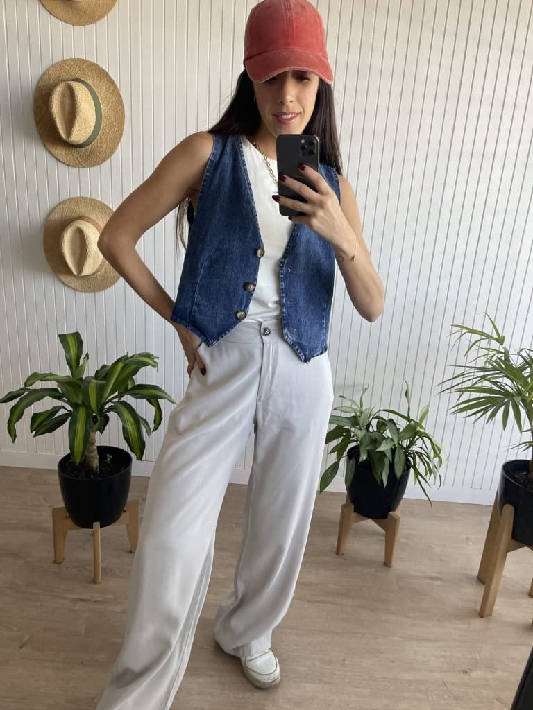 PANTALON ZARA GRIS - Image 2