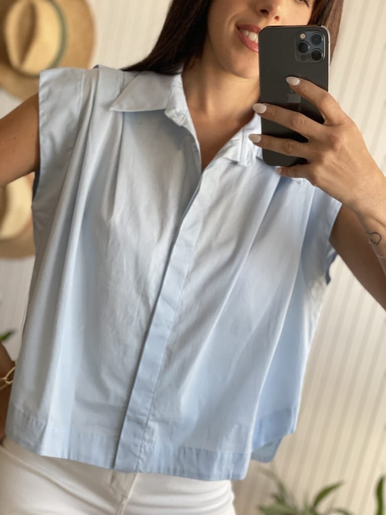 CAMISA LEDA CELESTE - Image 2