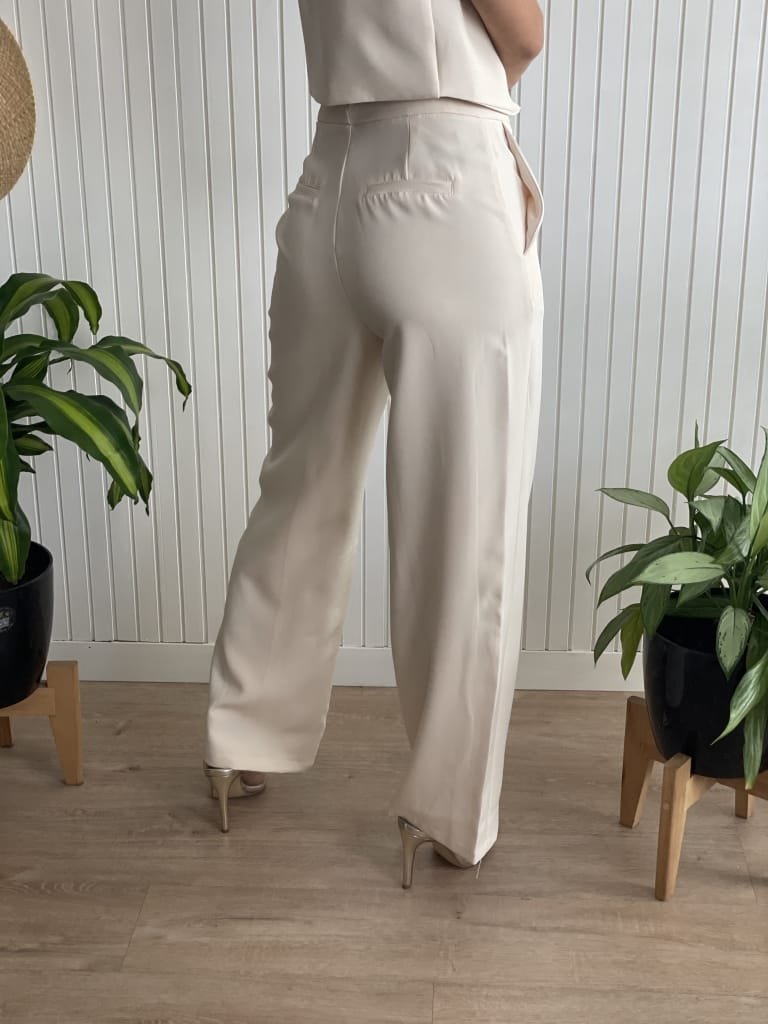 PANTALON HELVIA BEIGE - Image 2