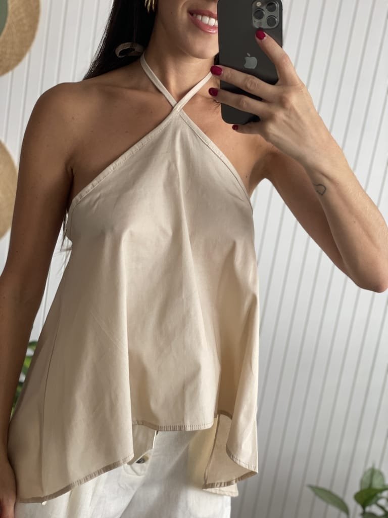 BLUSA HANK BEIGE - Image 4