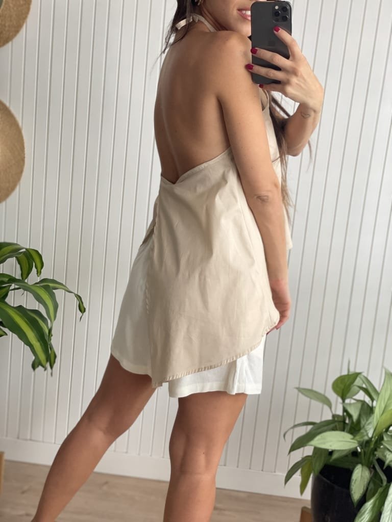 BLUSA HANK BEIGE - Image 2