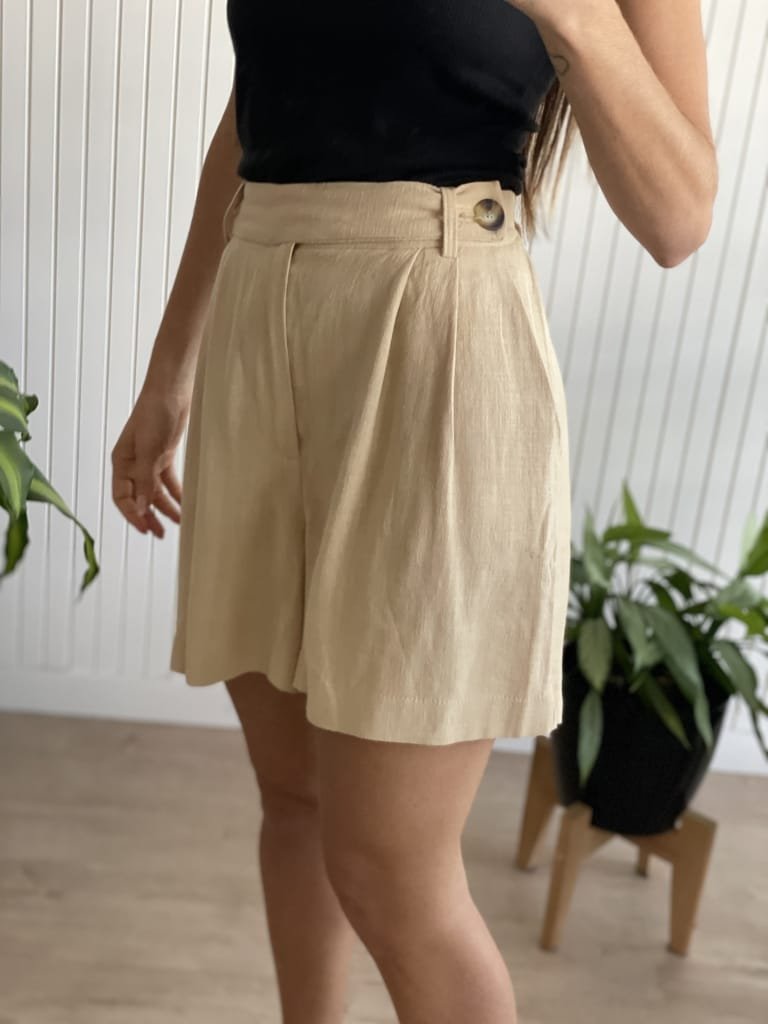 SHORT SEVILLA BEIGE - Image 3