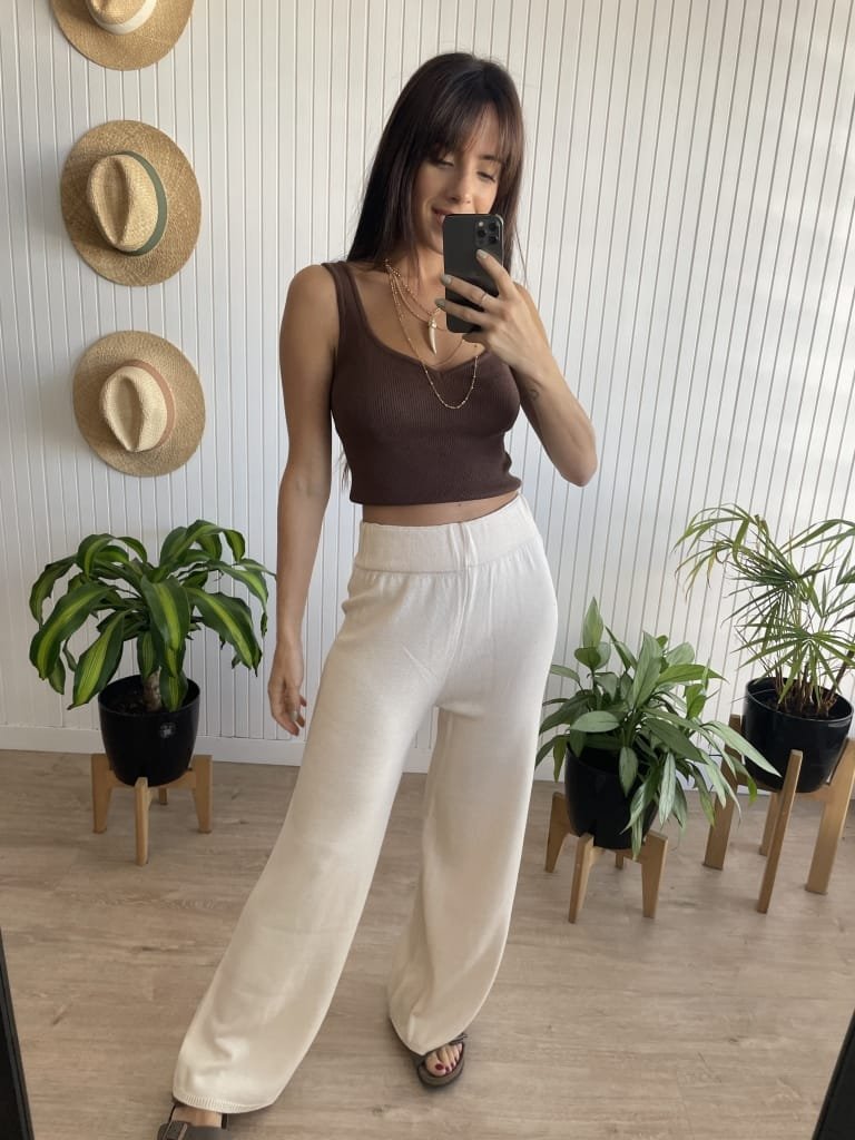 PANTALON CHINE NATURAL - Image 3