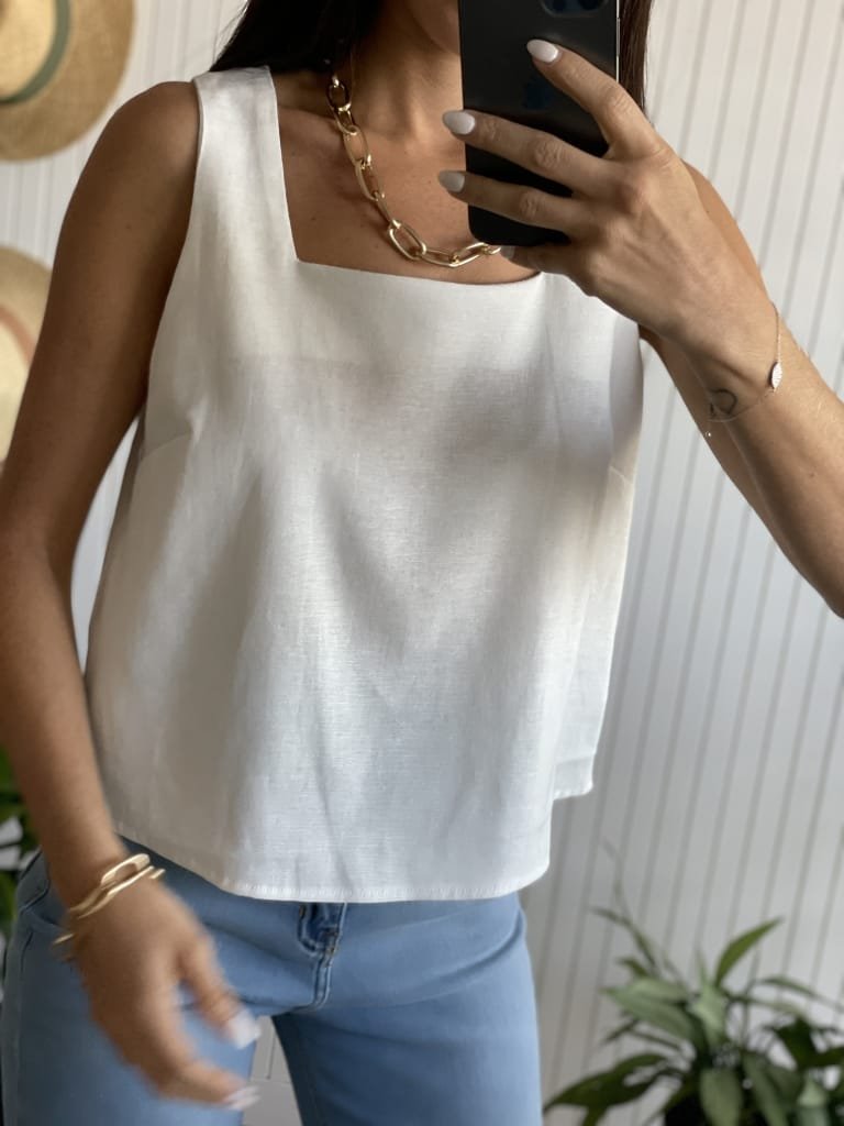 TOP MONACO BLANCO - Image 2