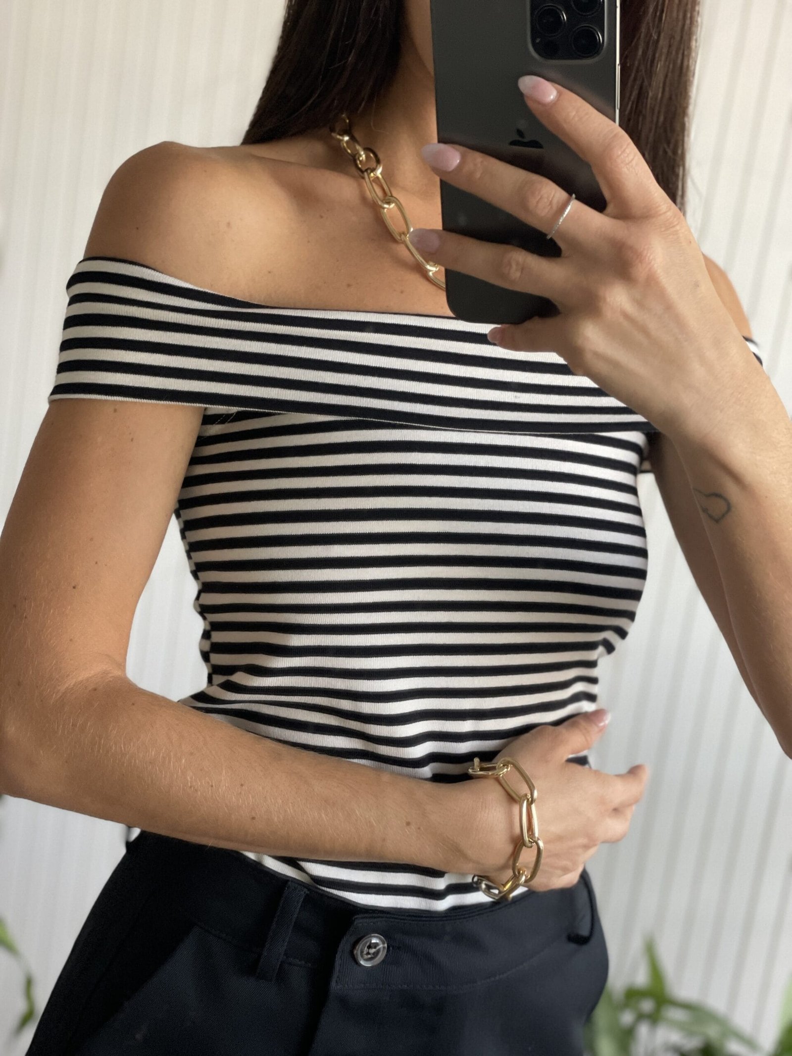 TOP BARDOT NEGRO - Image 2